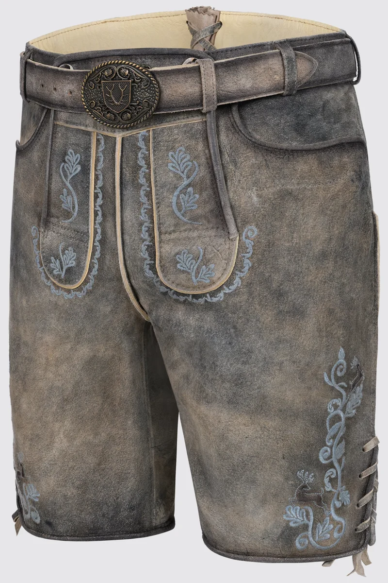 Kruger Men's Lederhosen "Melo" blue