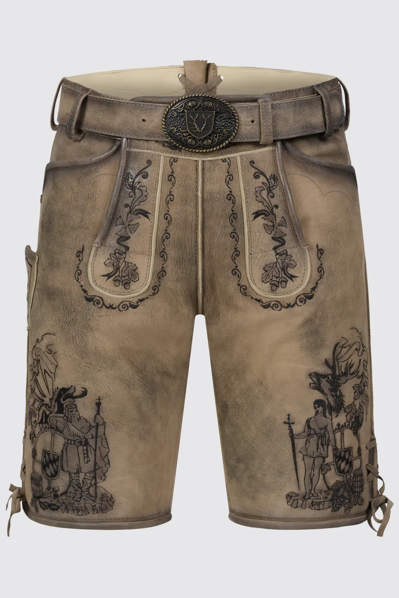 Kruger Men's Lederhosen "Giuliano" brown
