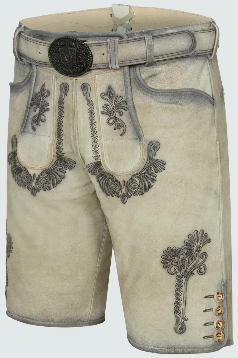 Kruger Men's Lederhosen "Aric" beige