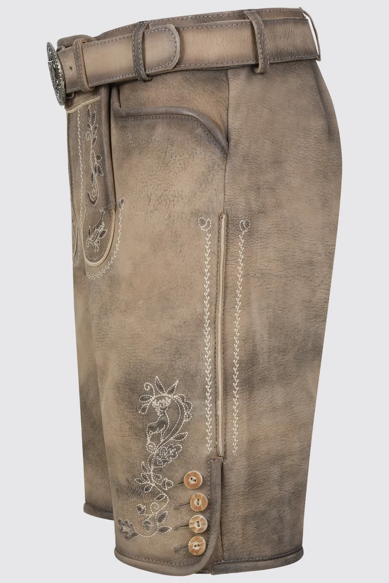 Kruger Men's Lederhosen "Wincent" brown