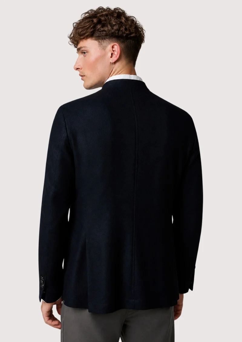 Mens Elegant Navy Alpine Jacket