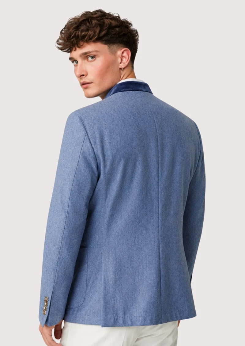 Mens Sky Blue Alpine Coat