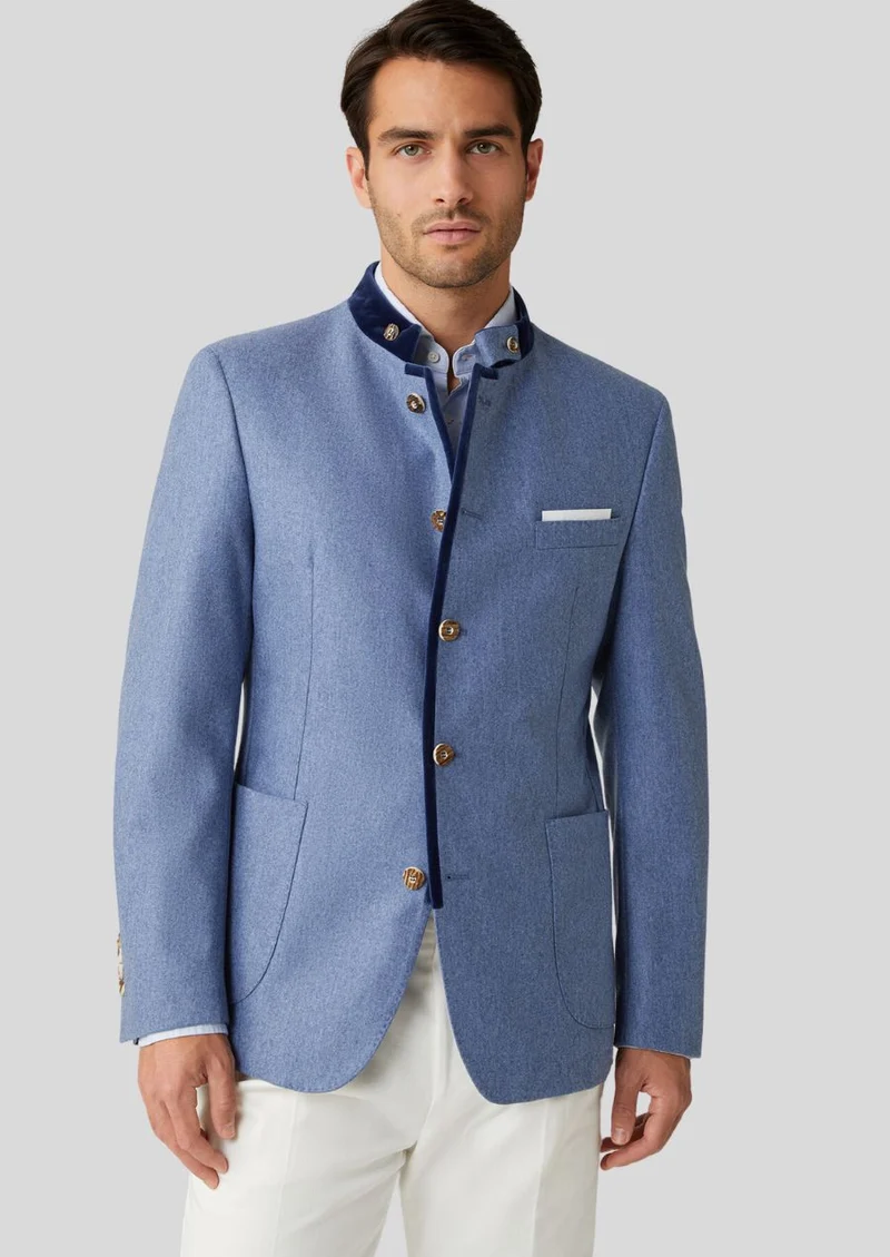 Mens Sky Blue Alpine Coat