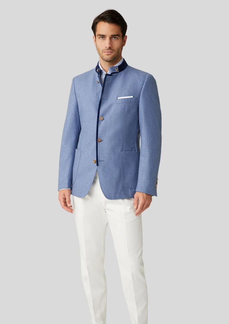 Mens Sky Blue Alpine Coat