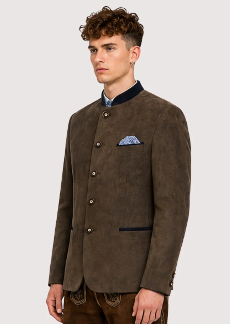 Heritage Leather Jacket – Timeless Oktoberfest Style