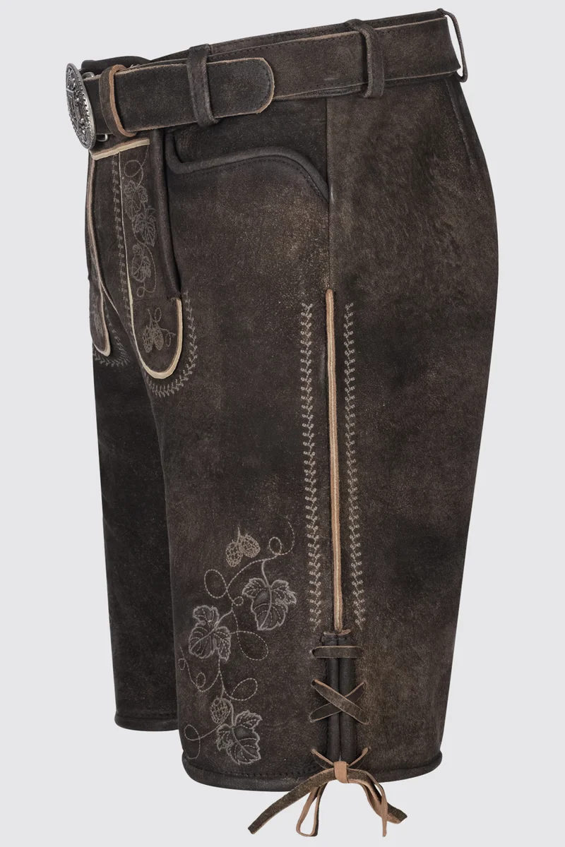 Kruger Men's Lederhosen "Nikolas" dark brown
