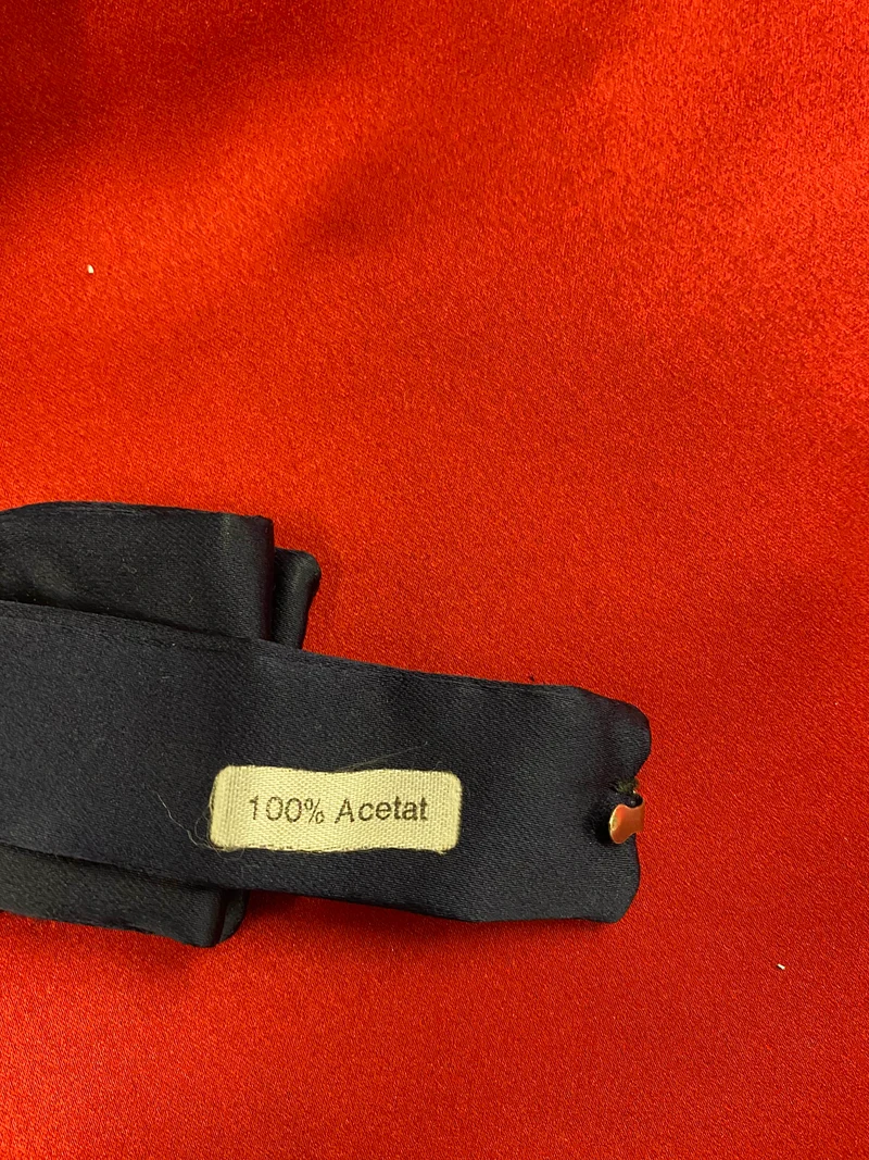 Vintage Fliege Dunkelblau klassisch – elegante Herrenfliege | verstellbar