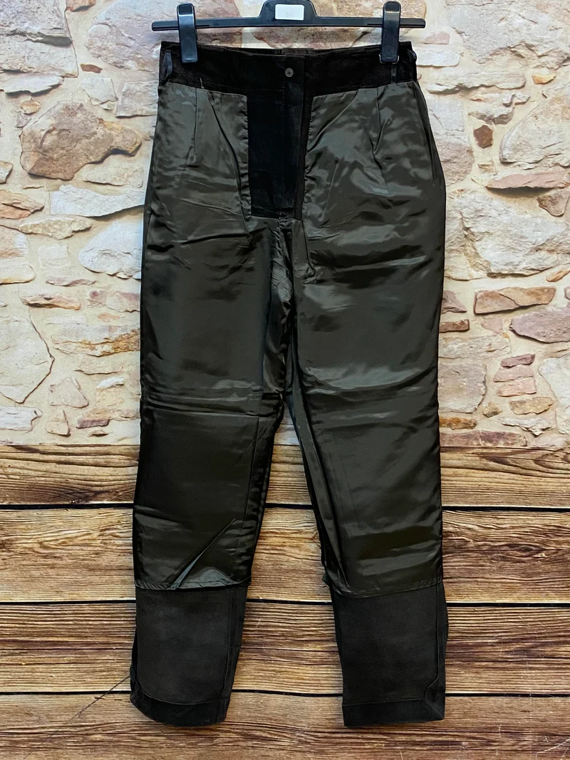 Vintage Trachtenlederhose Damen lang Gr. 38