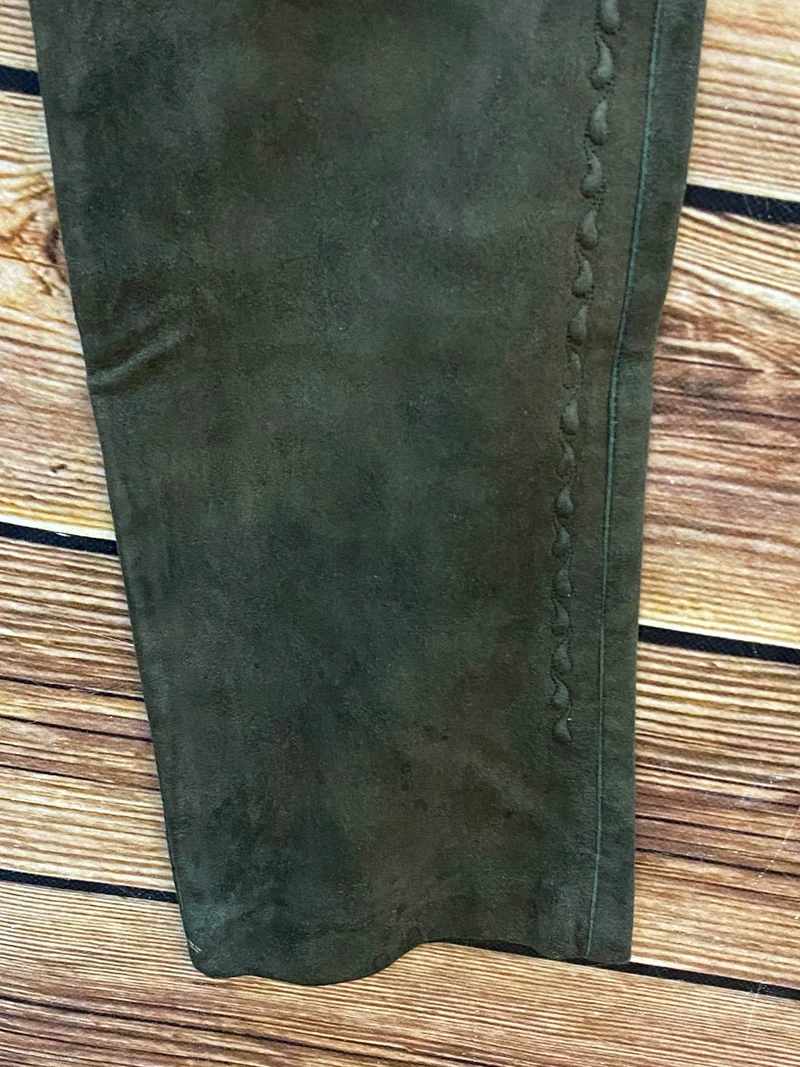 Vintage Country Line Trachtenlederhose Herren lang, Gr. 46