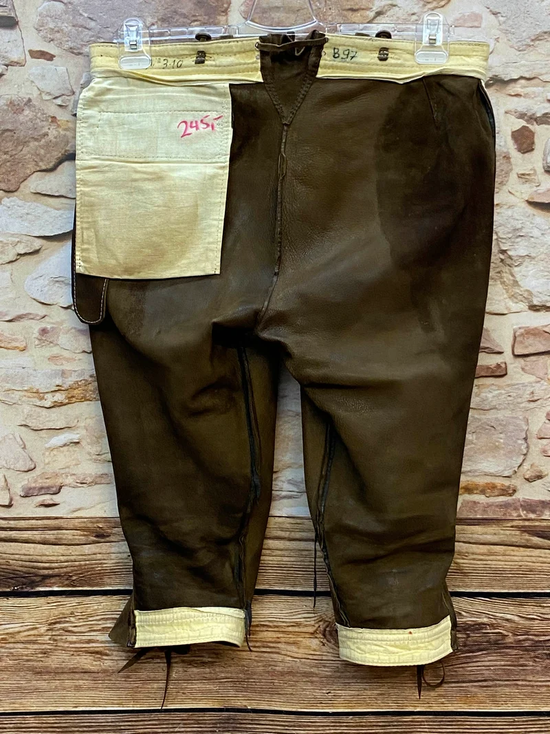 Vintage Beckert Lederhose Gr. 48 dunkelbraun