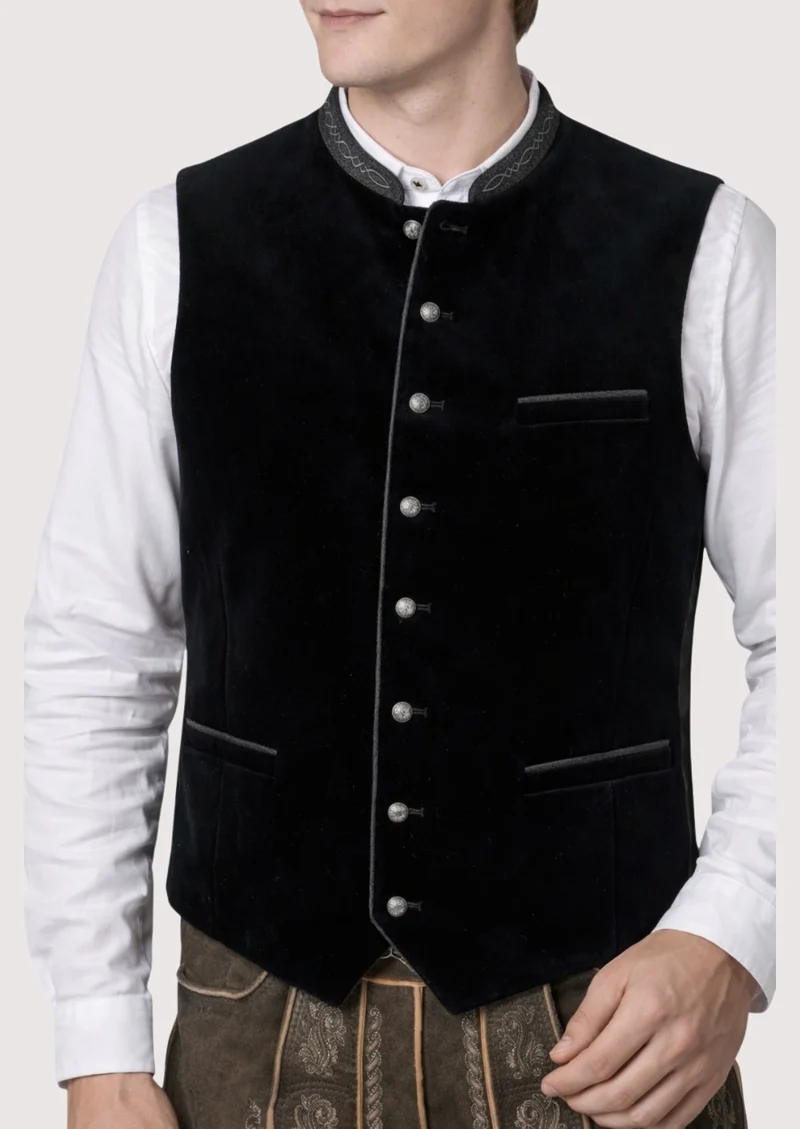 Look Sharp at Oktoberfest Men's Trachten Vests