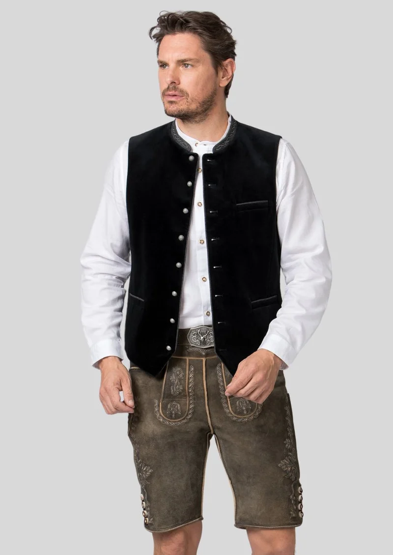Look Sharp at Oktoberfest Men's Trachten Vests