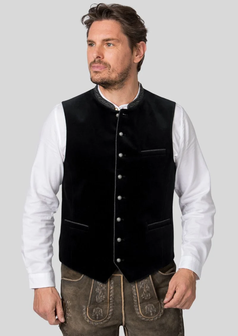Look Sharp at Oktoberfest Men's Trachten Vests