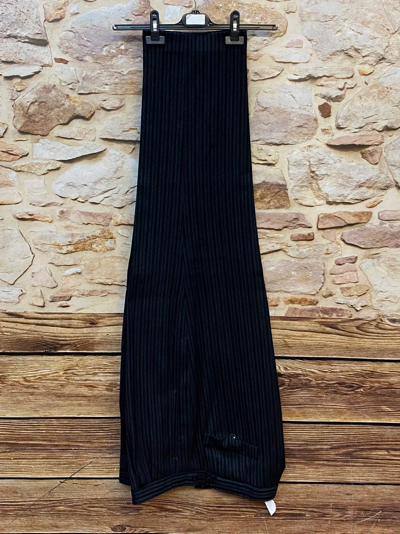 Vintage Stresemannhose schwarz-grau Herren Gr. 54