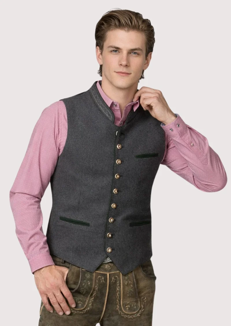 Formal Elegance Trachten Vests for Special Events
