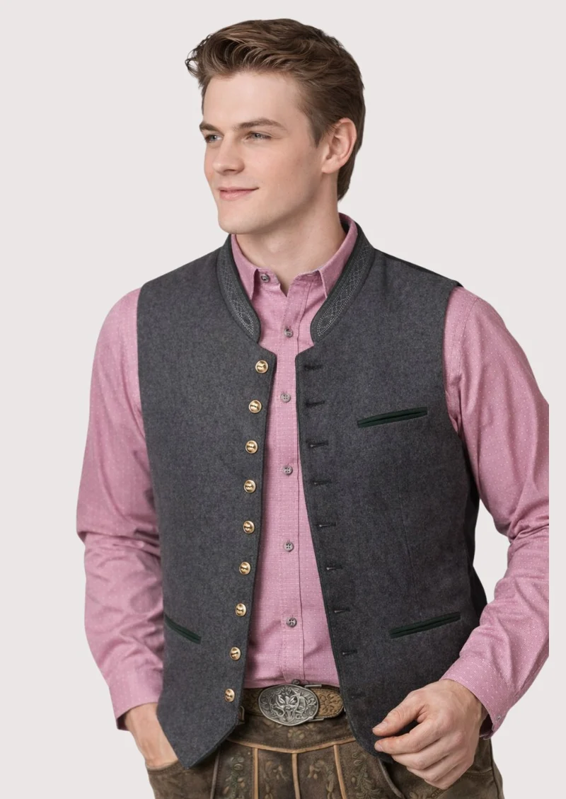 Formal Elegance Trachten Vests for Special Events