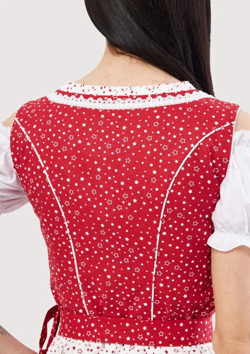 Women’s Cherry Red Dirndl Outfit