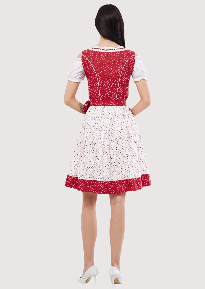 Women’s Cherry Red Dirndl Outfit
