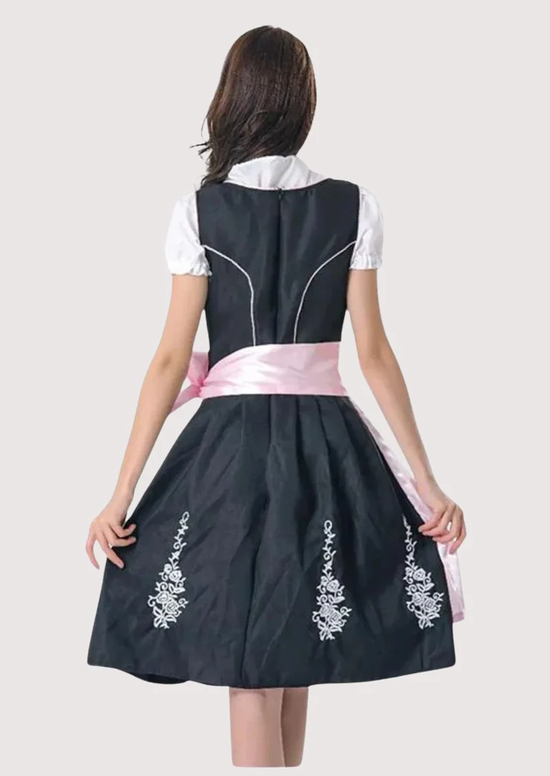Women’s Black Pink Dirndl Outfit