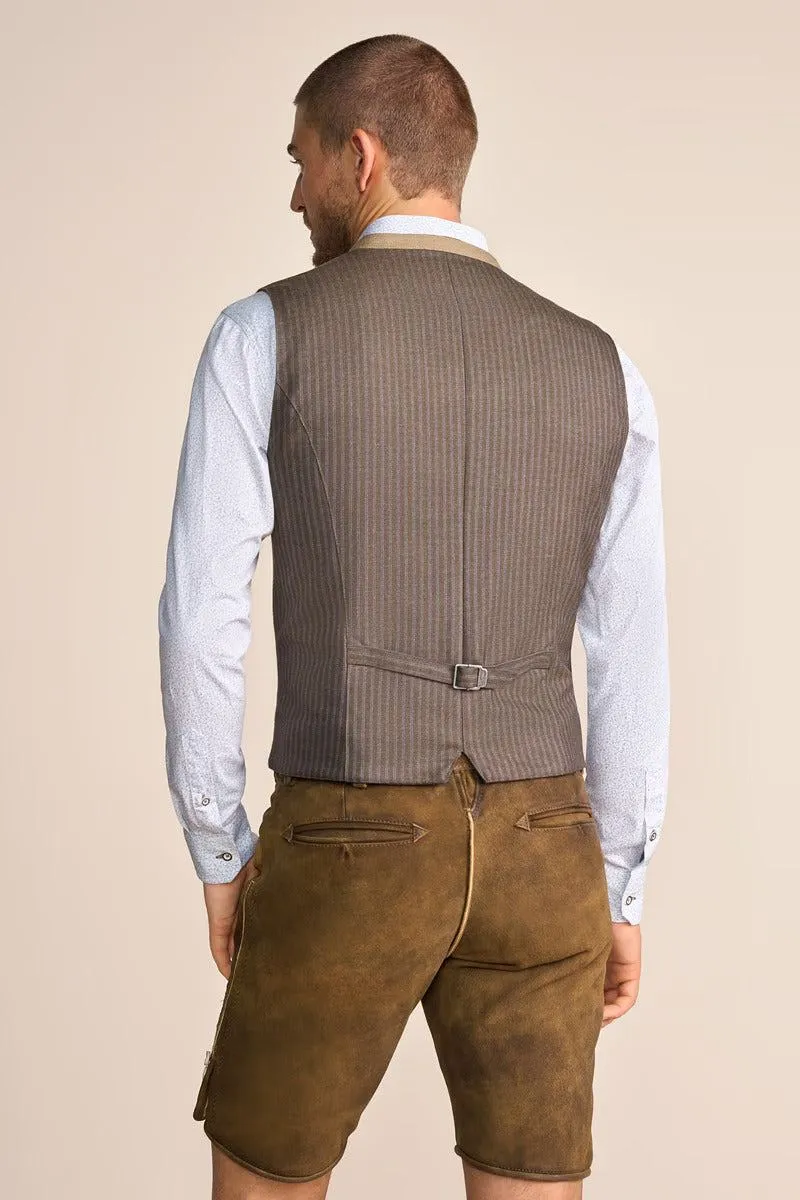 Kruger Traditional Vest "Livius" tan (54)