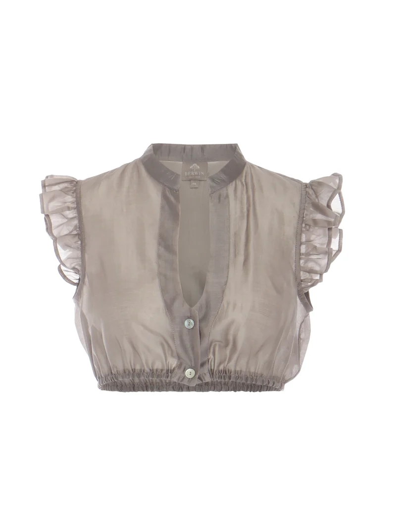 Dirndlbluse aus Organza