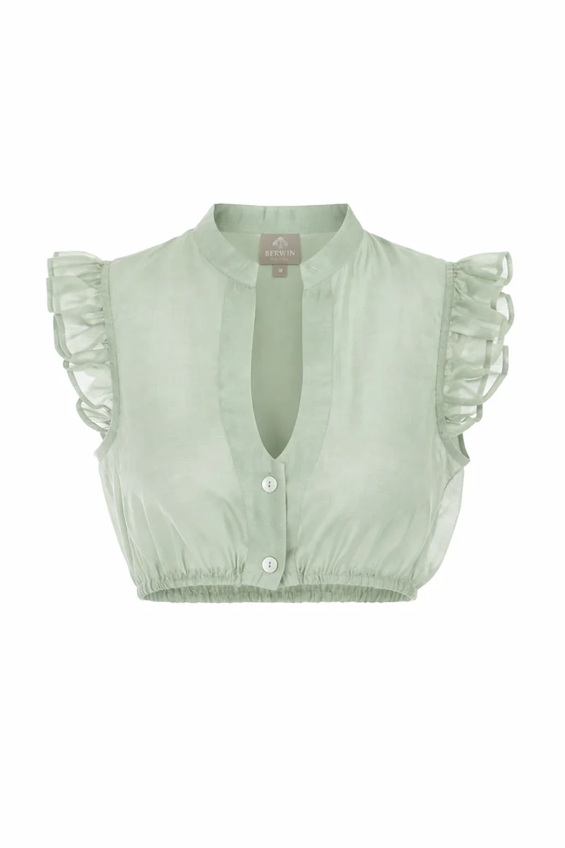 Dirndlbluse aus Organza