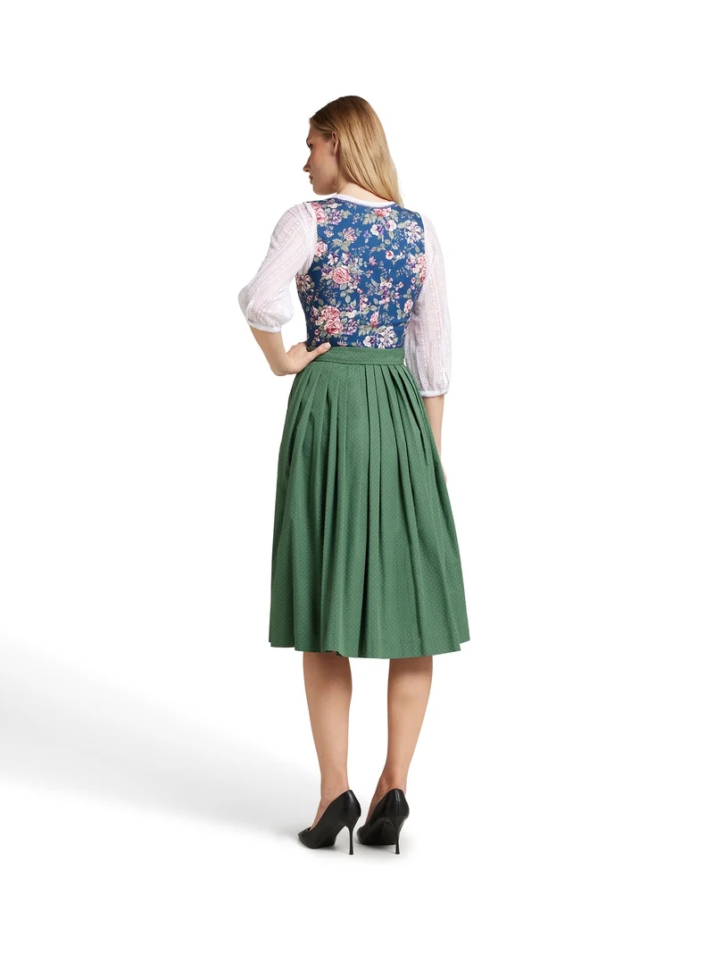 Spitzen-Dirndlbluse mit weitem Arm