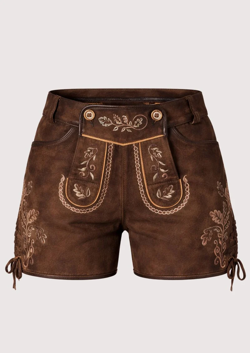 Women’s Classic Brown Lederhosen