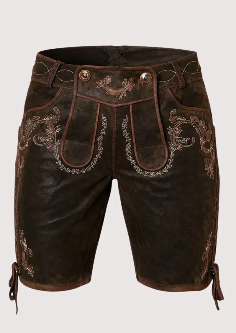 Women’s Forest Brown Lederhosen