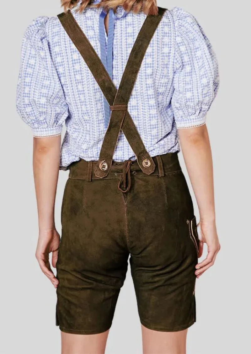 Dark Brown Women’s Lederhosen