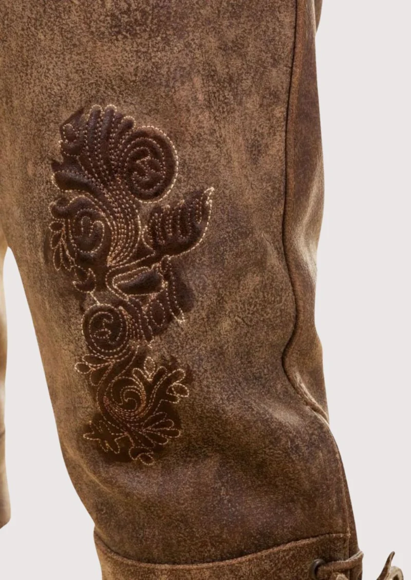 Men Heritage Rustic Brown Bundhosen