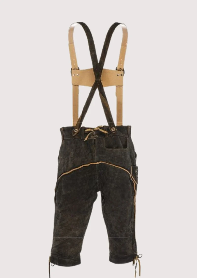 Mens Rustic Dark Bundhosen Style