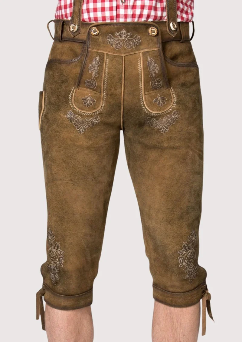 Mens Bavarian Alpine Trail Bundhosen