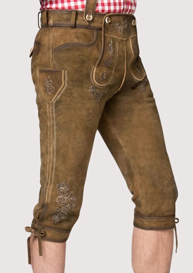 Mens Bavarian Alpine Trail Bundhosen
