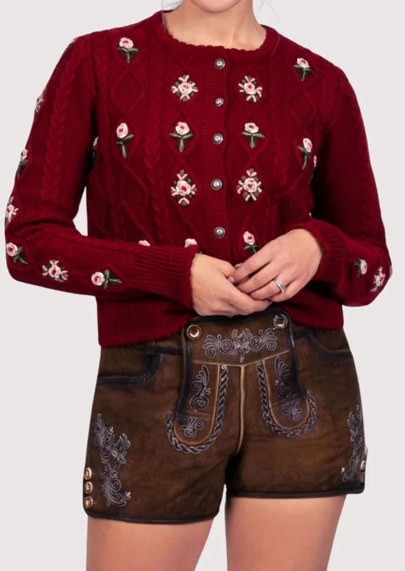 Women’s Vintage Brown Lederhosen