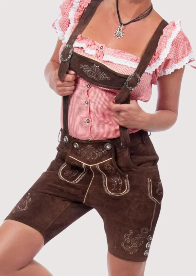 Women’s Walnut Brown Lederhosen