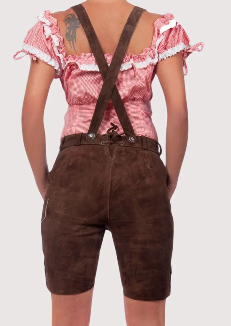 Women’s Walnut Brown Lederhosen