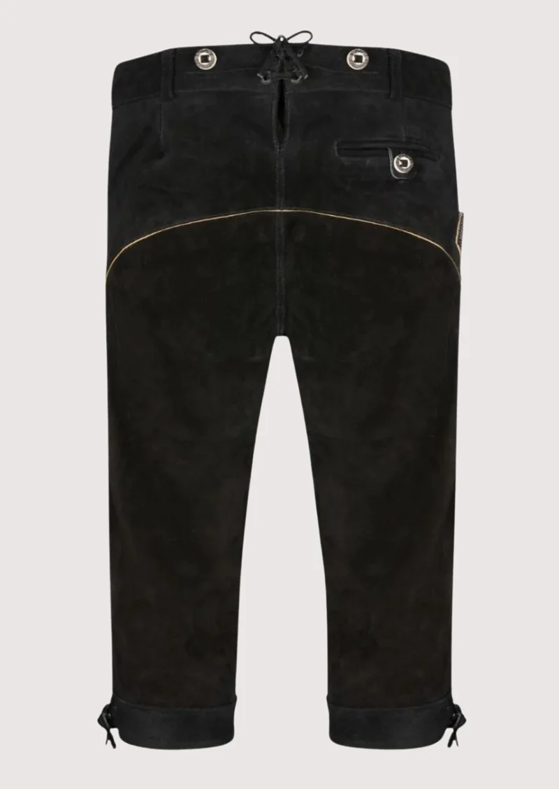 Mens Classic Raven Black Bundhosen
