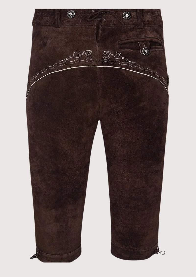 Mens Classic Dark Brown Bundhosen