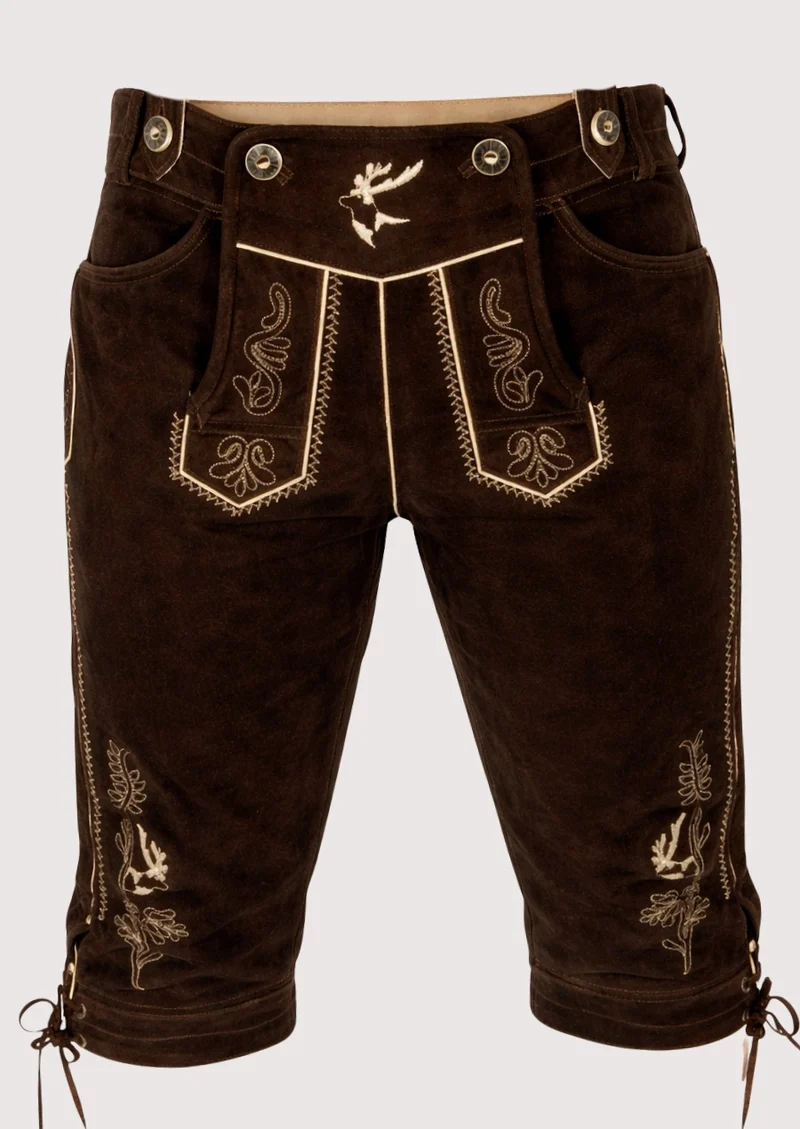 Mens Rustic Stag Dark Bundhosen