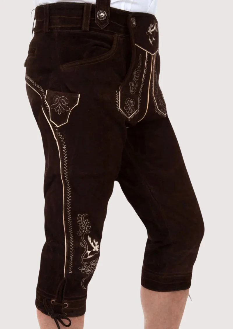 Mens Rustic Stag Dark Bundhosen