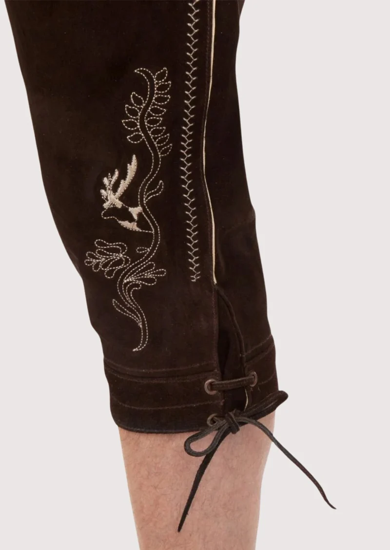 Mens Rustic Stag Dark Bundhosen