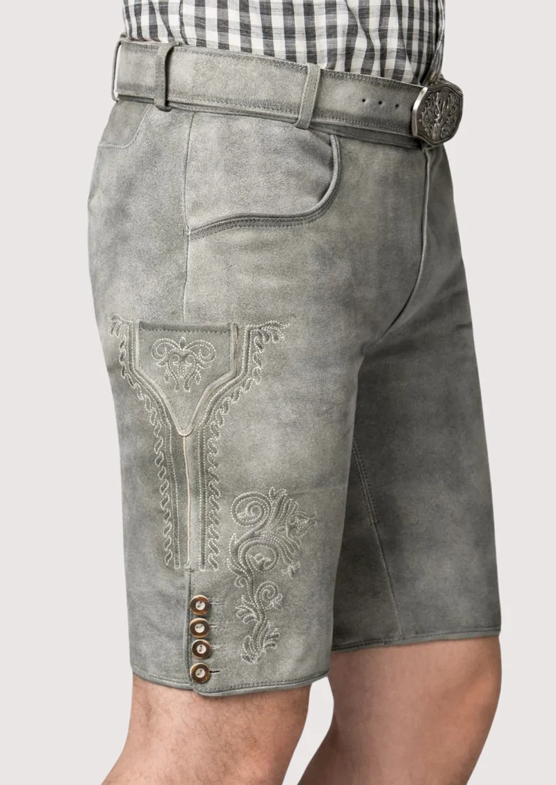 Mens Bavarian Slate Lederhosen