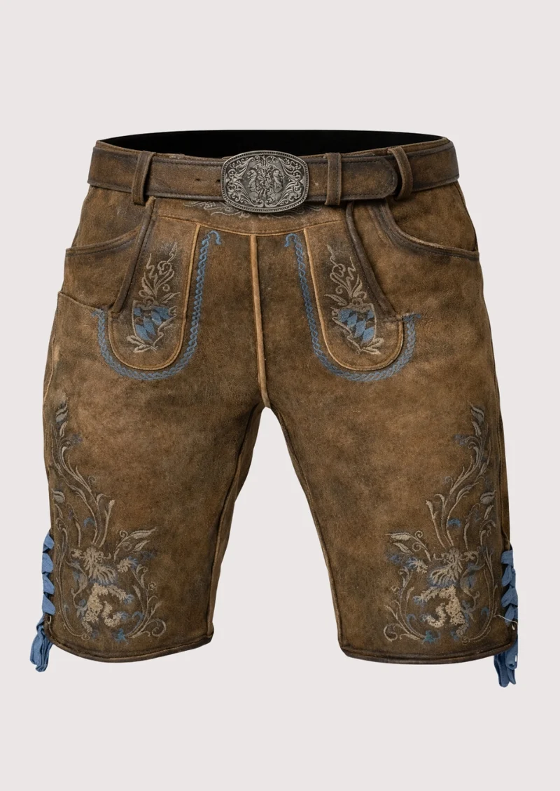 Men’s Vintage Rustic Lederhosen