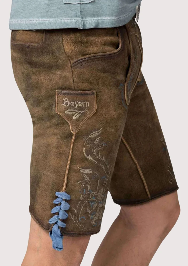 Men’s Vintage Rustic Lederhosen