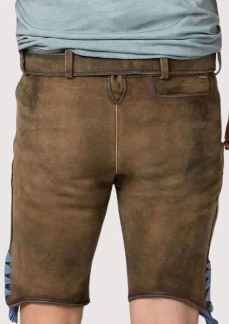 Men’s Vintage Rustic Lederhosen