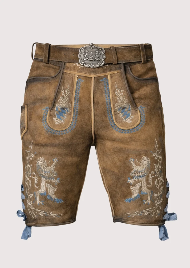 Men’s Brown Lederhosen Oktoberfest