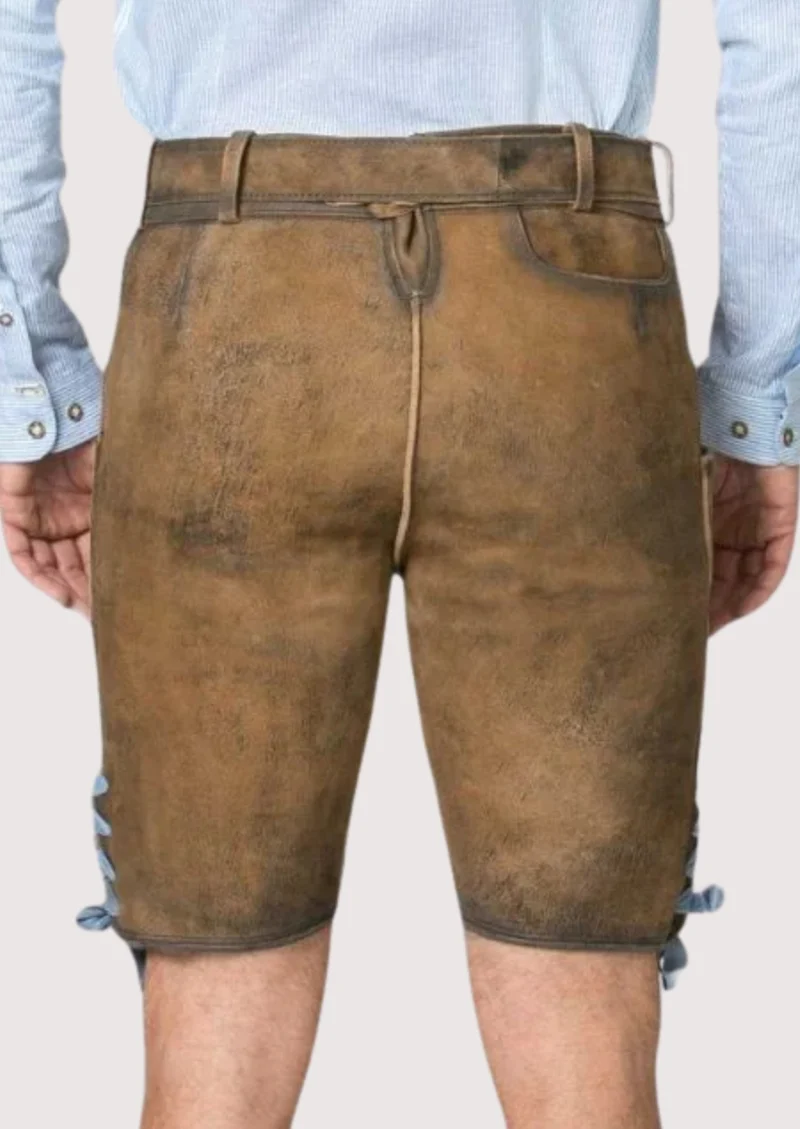 Men’s Brown Lederhosen Oktoberfest