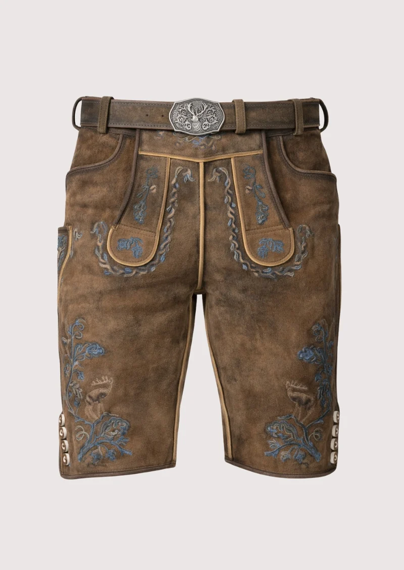 Men’s Oktoberfest Lederhosen Brown
