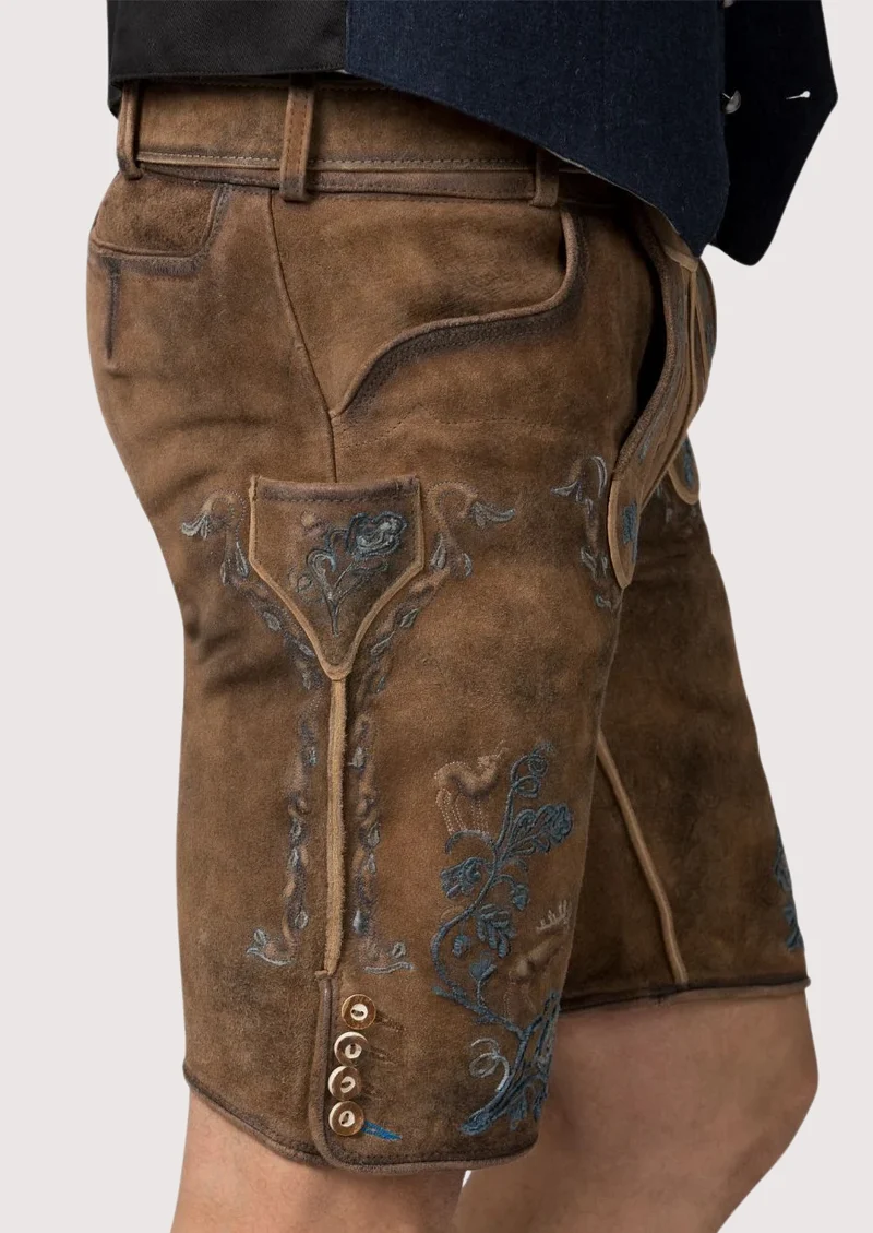 Men’s Oktoberfest Lederhosen Brown